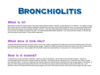 PPT Bronchiolitis