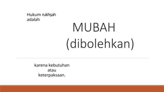 POWERPOINT RUKHSAH PENDIDIKAN AGAMA ISLAM SMP KELAS 7 | PPTX