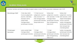 RUBRIK PENILAIAN
 