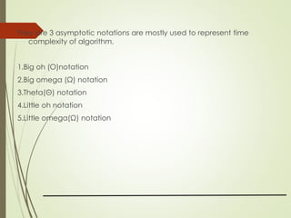 ppts foe design and analysis of algorithm | PDF
