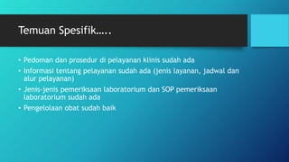 Self Assessment Puskesmas Dawan 1, Klungkung with motivation