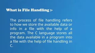 C programming ppt Sahil.pptx............ | PPTX