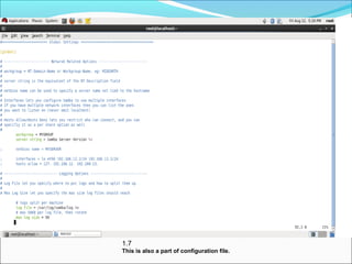 1.7
This is also a part of configuration file.
 
