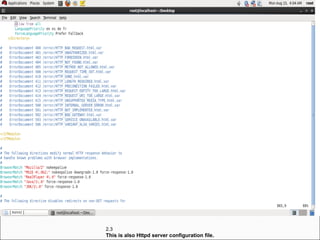 2.3
This is also Httpd server configuration file.
 