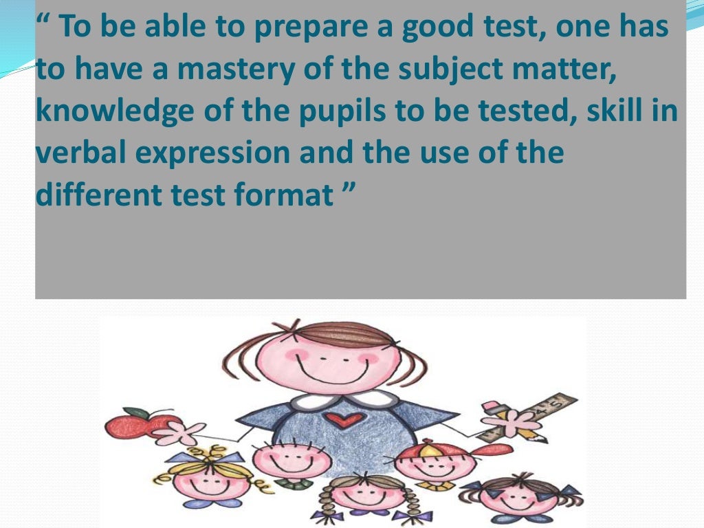 STANDARDIZED AND NONSTANDARDIZED TEST