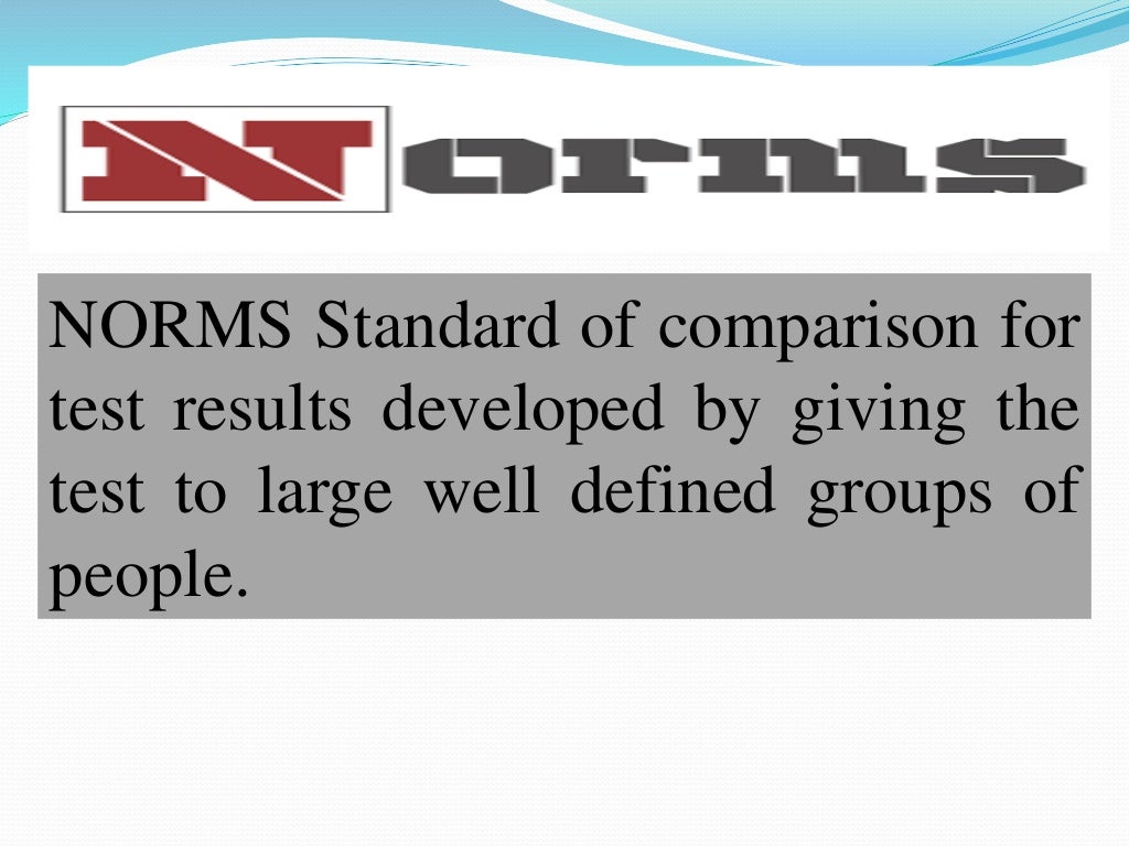 STANDARDIZED AND NONSTANDARDIZED TEST