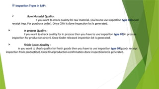 SAP OPERATING PROCEDURES IN INDUSTRIAL APPLICATIONS | PPTX