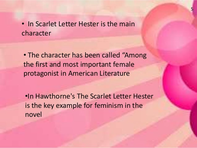 the scarlet letter feminism essay