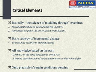 Ppt science muddling_critique(joseph) | PPT