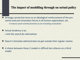 Ppt science muddling_critique(joseph) | PPT