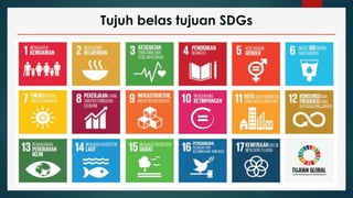 Tujuh belas tujuan SDGs
 
