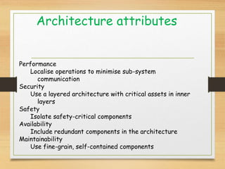 Software architecture design ppt | PPT
