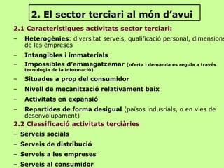 Ppt sector terciari