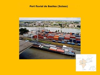 Port fluvial de Basilea (Suïssa) 