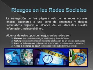 Ppt seguridad en las redes sociales | PPTX
