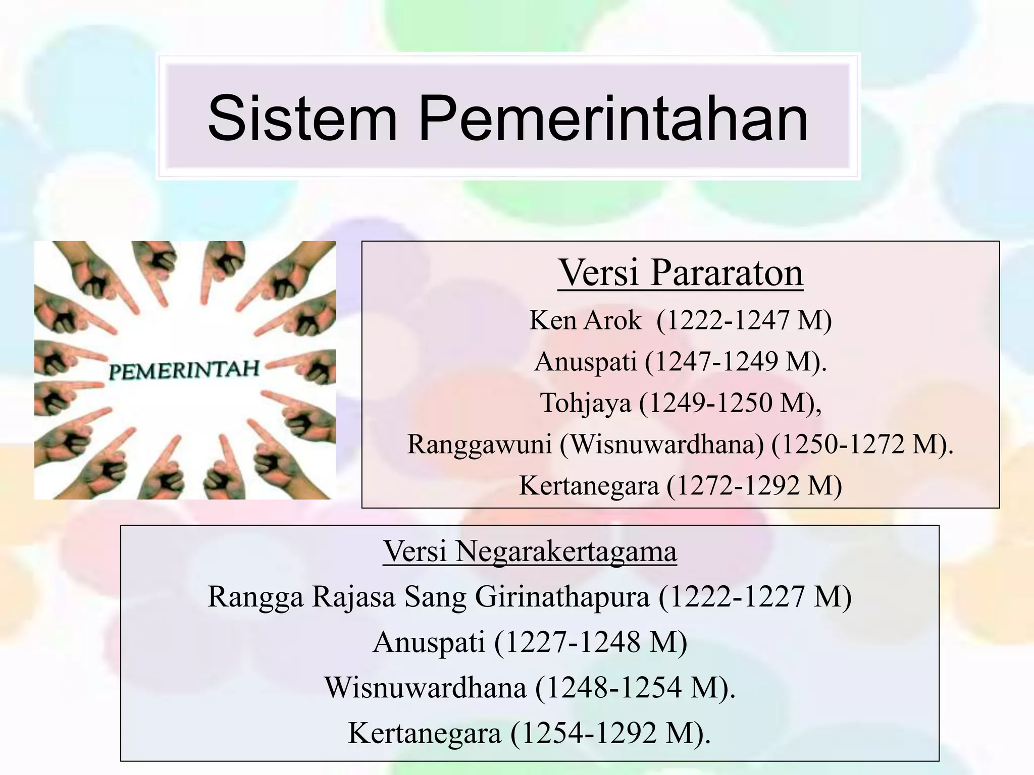Kerajaan Singasari | PPTX