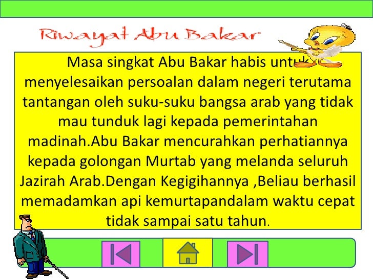 PPT sejarah islam masa Abu Bakar dan Umar Bin Khattab