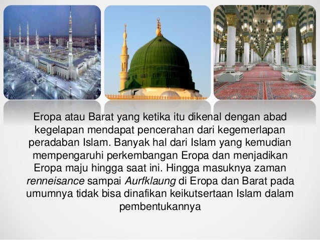 Pengaruhperadaban Islam Di Eropa By Abdillah