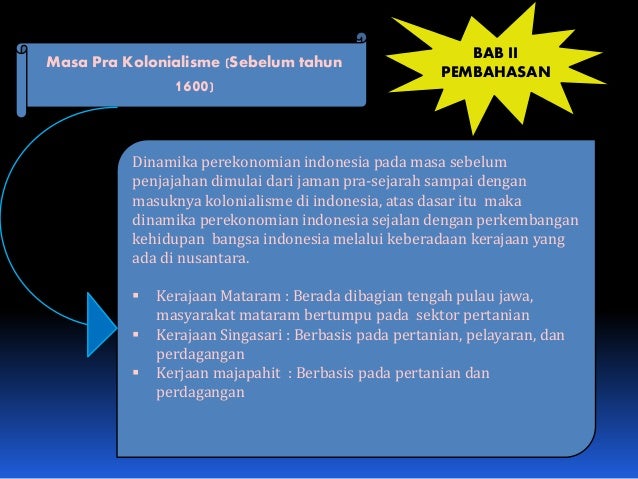 Ppt sejarah perekonomian indonesia