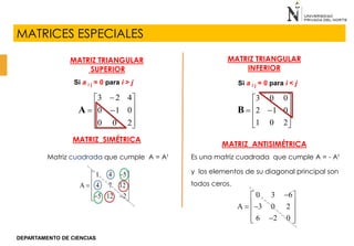 Matriz Diagonal Inferior PPT SEMANA 01 MATRICES-RELACIONES BINARIAS.pdf