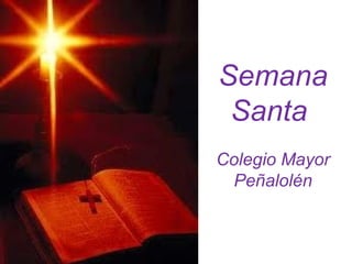 Semana
Santa
Colegio Mayor
Peñalolén