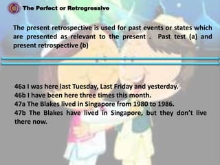 Prospective and retrospective in semantics | PPTX