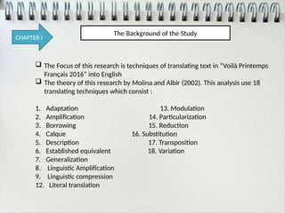 ENGLISH - FRENCH TRANSLATION IN MASTER OF ARTS.pptx