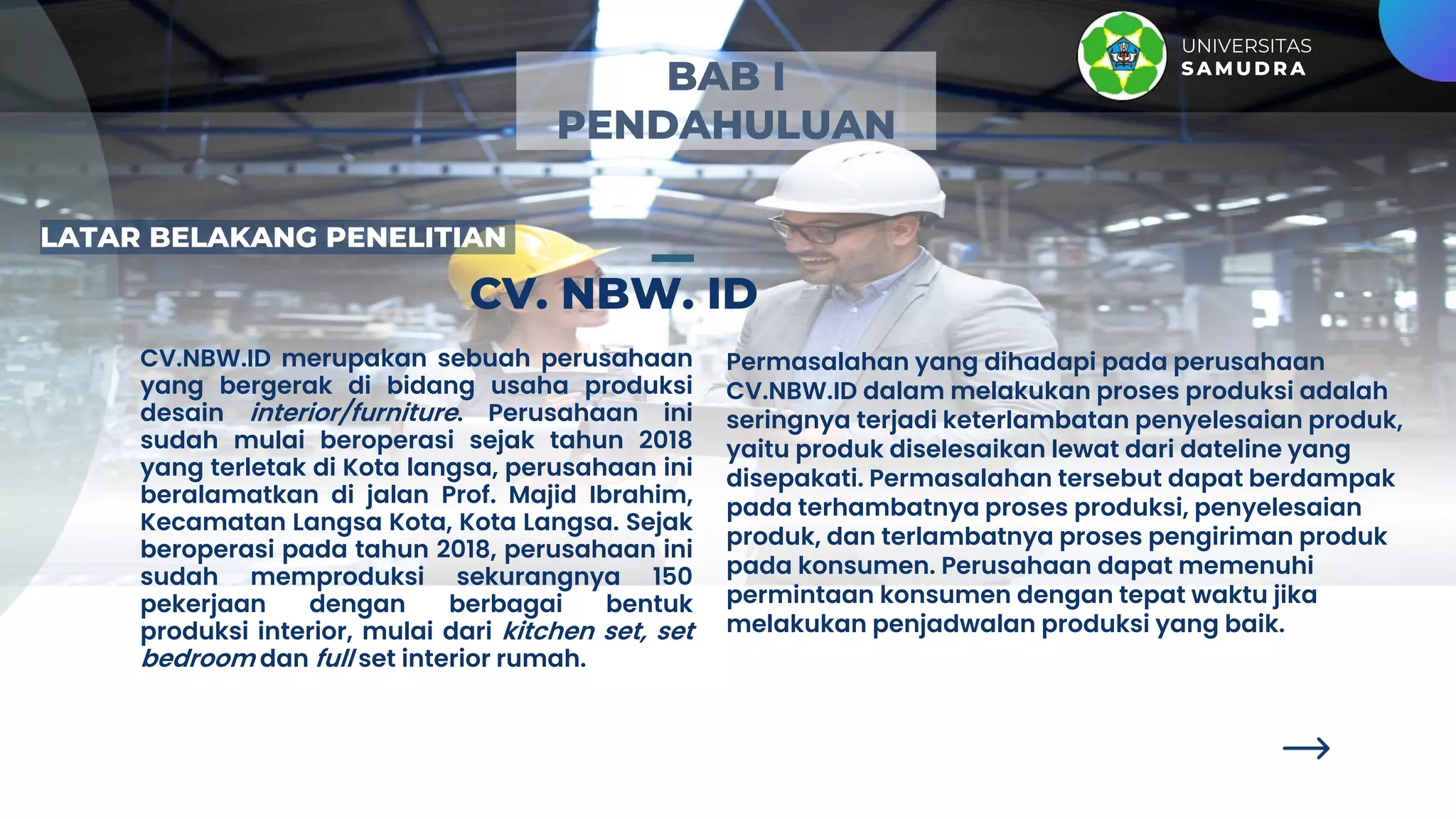 Penjadwalan Produksi Menggunakan Metode Campbell Dudek Smith untuk ...