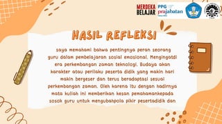 Hasil refleksi
Hasil refleksi
 