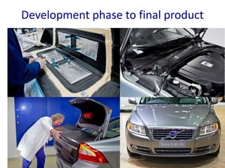 Development phase to final product
 