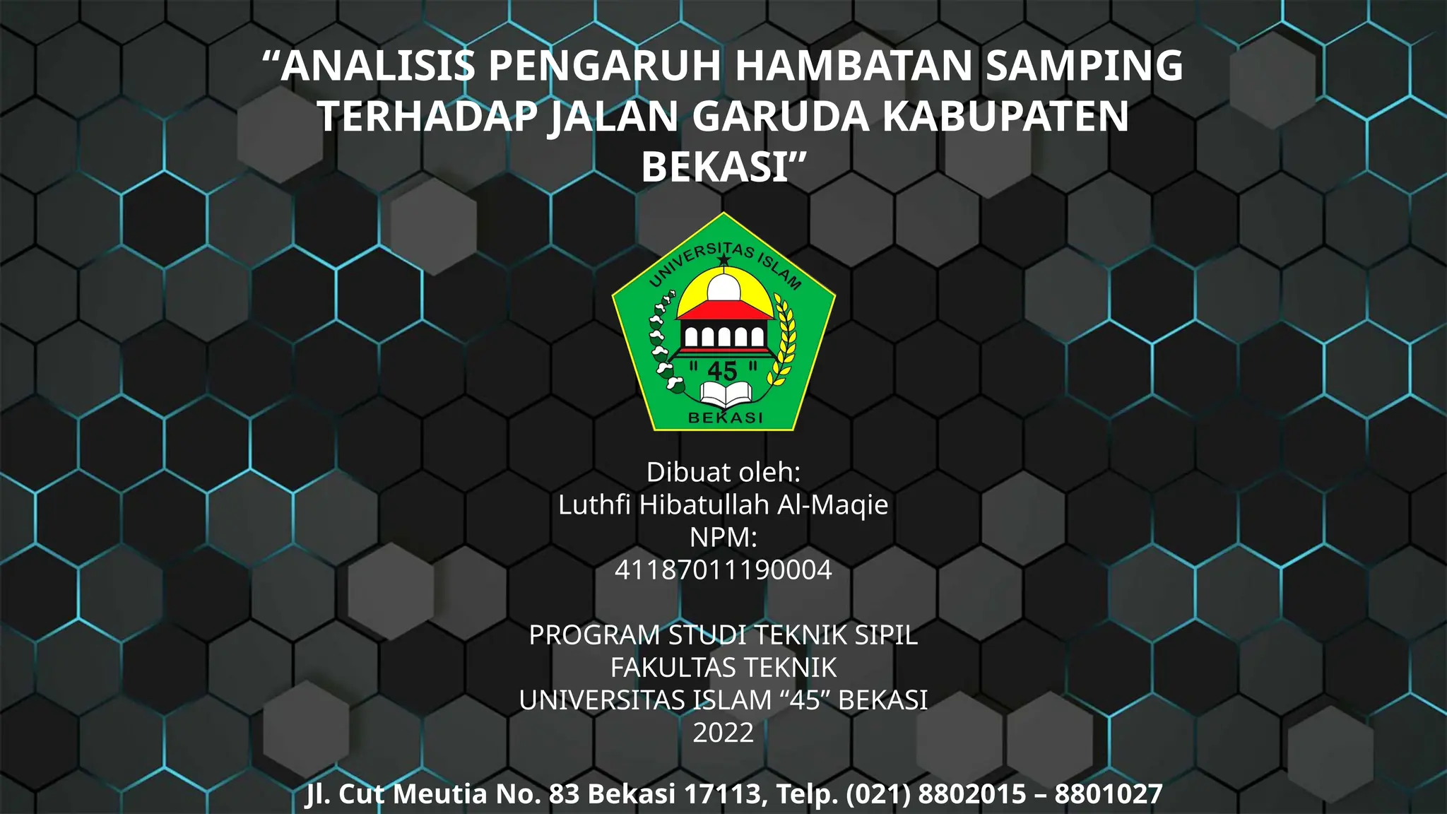 PPT SEMPRO teknik sipil powerpoint okeee | PPTX