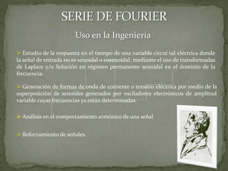  Otras sucesiones de funciones ortogonales tienen propiedades similares, aunque algunas identidades útiles, concerniendo por ejemplo a las convoluciones, no seguirán cumpliéndose si se pierde la "propiedad de homomorfismo".