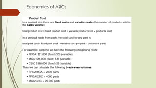 Economics of ASICs
 