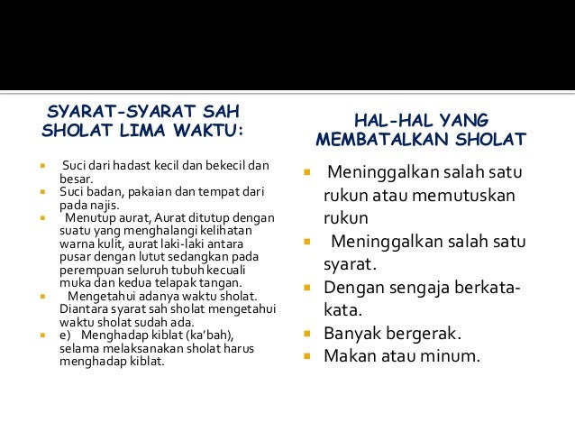 Niat Sholat 5 Waktu - Niat Sholat 5 Waktu Jadi Makmum Imam Dan