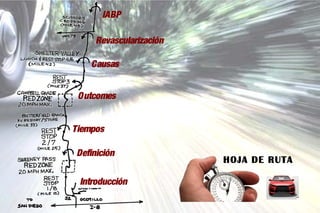 IABP

    Revascularización

   Causas

 Outcomes

Tiempos

Definición
                        HOJA DE RUTA
 Introducció
 n
 