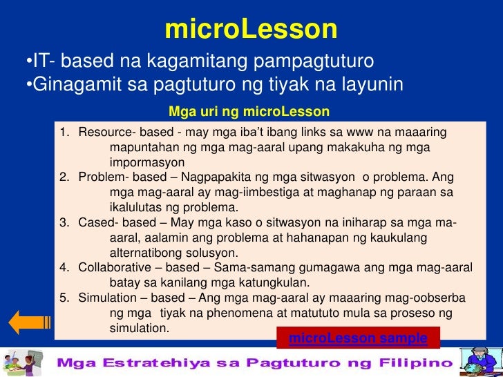 Estratehiya sa pagtuturo ng filipino