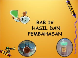 BAB IV
HASIL DAN
PEMBAHASAN
 