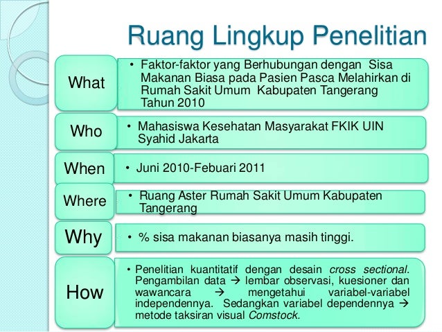 Faktor Faktor yang berhubungan dengan Sisa Makanan Biasa 