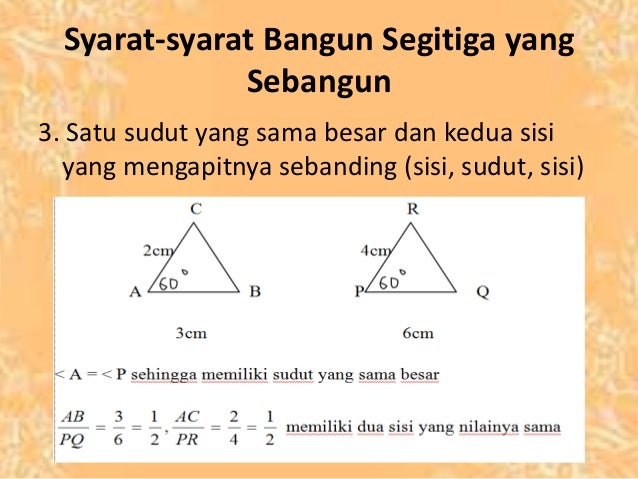 Sifat Bangun Datar  Segitiga dan Kongruensinya