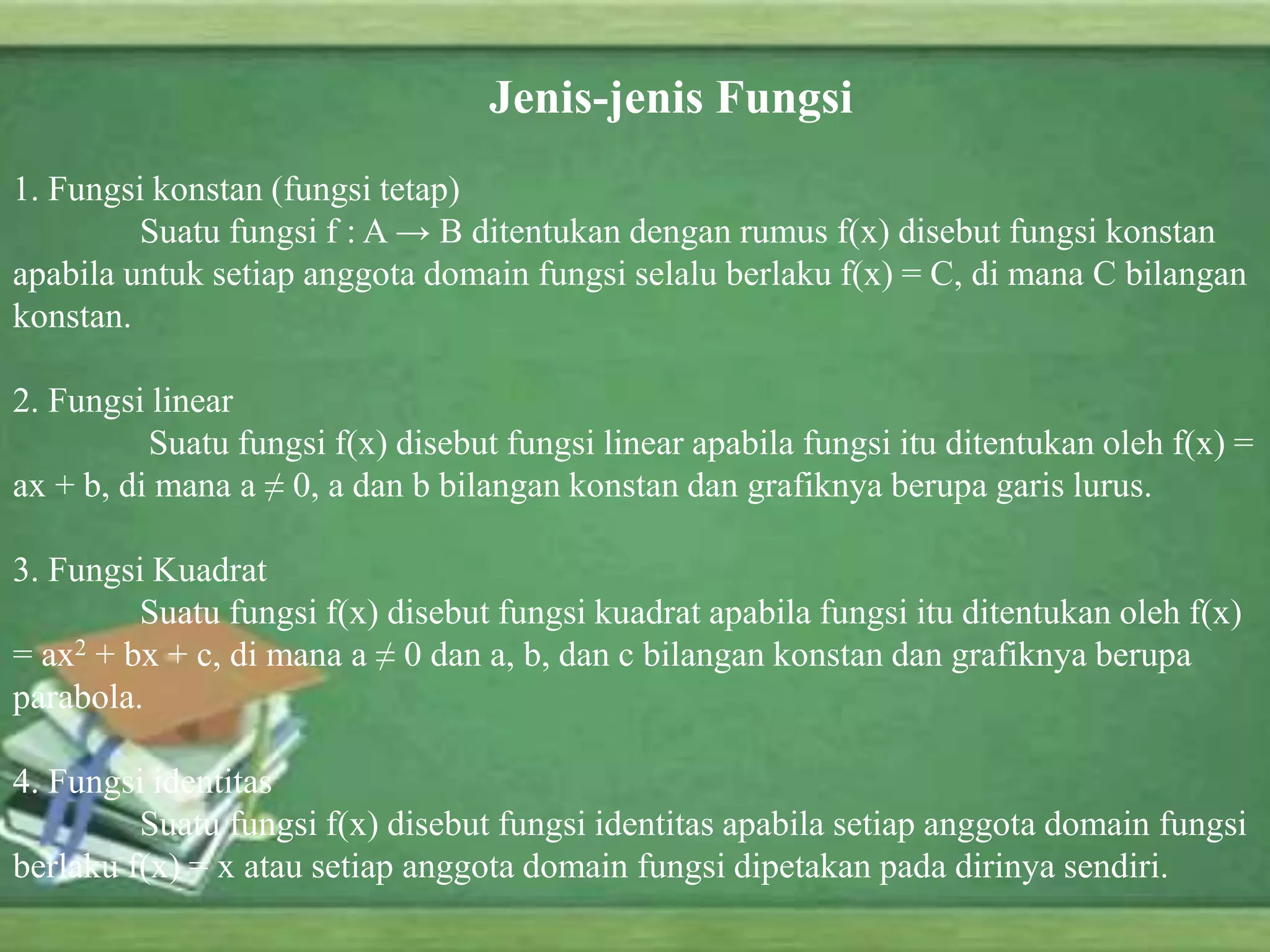 Ppt singkat fungsi dan relasi | PPT