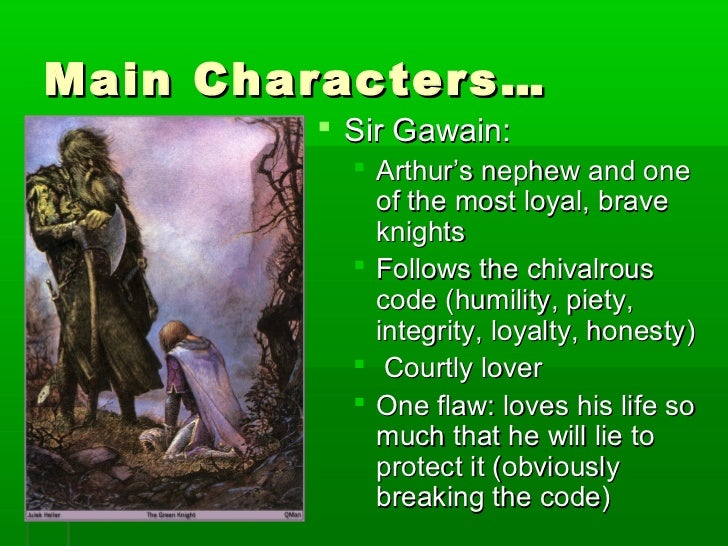 Literary analysis topics for sir gawain and the green knight