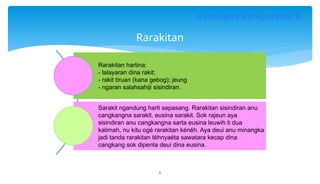 Syarat Rarakitan PPT SISINDIRAN Pangajaran bahasa sunda kelas xi | PPTX
