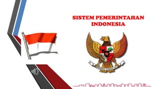 SISTEM PEMERINTAHAN
INDONESIA
 