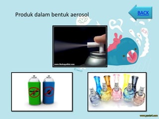 Produk dalam bentuk aerosol BACK
 