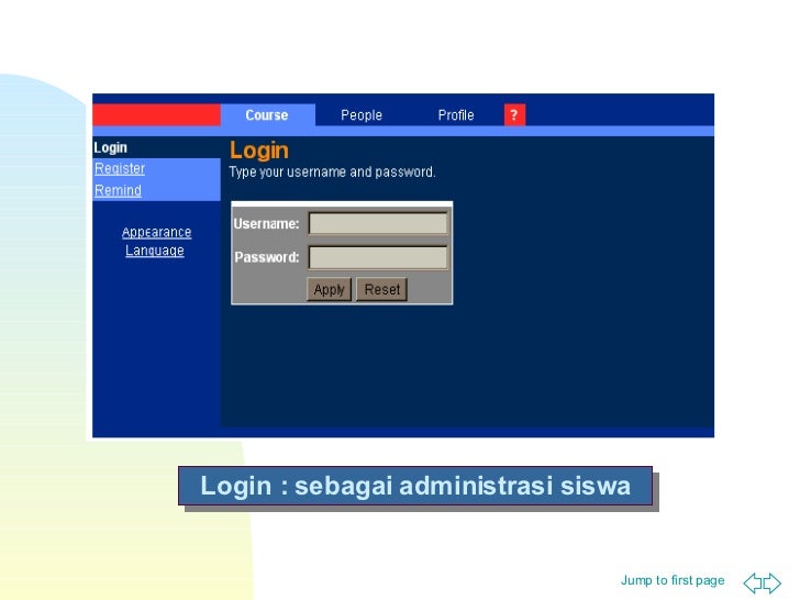 Sistem Pendidikan Jarak Jauh Melalui Internet Sistem Pendidikan Jarak Jauh Melalui Internet