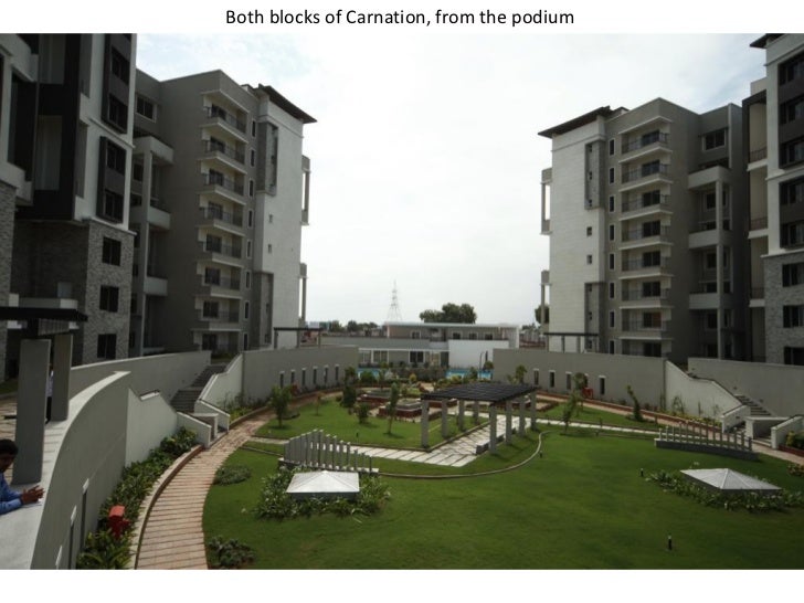 Sobha Carnation at Pune is now ready for possession and it is just WO…