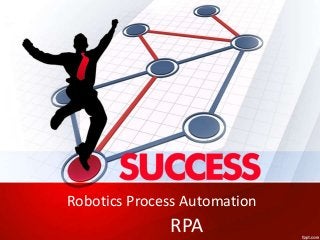 Robotics Process Automation
RPA
 