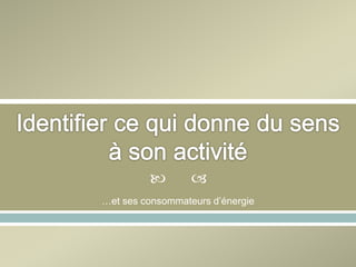 
…et ses consommateurs d’énergie
 