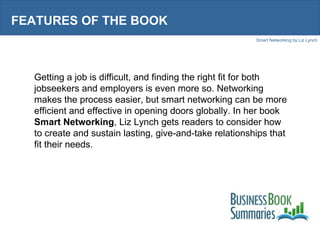 FEATURES OF THE BOOK Getting a job is difficult, and finding the right fit for both jobseekers and employers is even more ...