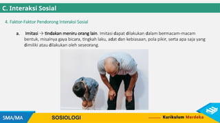 PPT SMA SOSIOLOGI KELAS 10 BAB 3 Identitas Diri, Tindakan, Interaksi ...